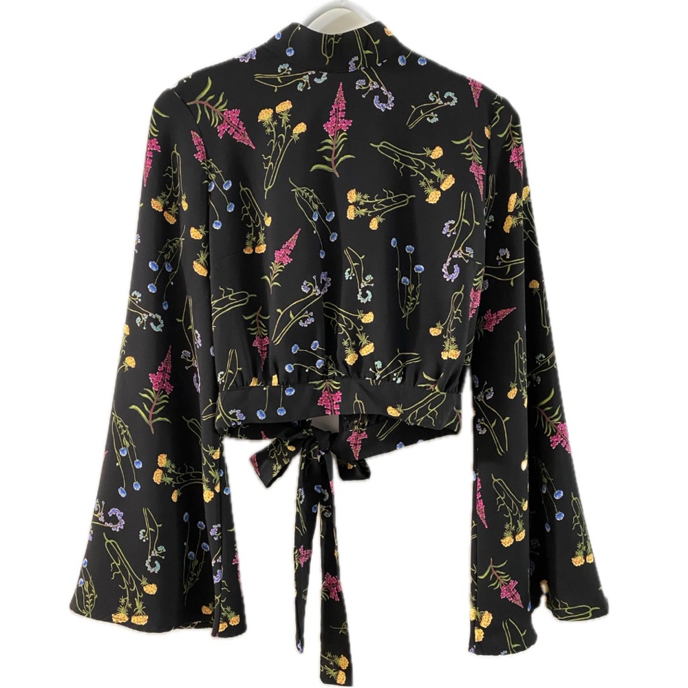 DO+BE Open Back Blouse